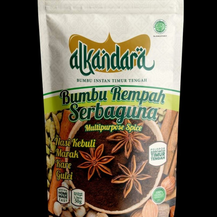 

Promo COD Bumbu Rempah Serbaguna Al Kandara