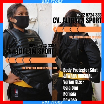 BIG PROMO SEPASANG JAWARA ORIGINAL Body Silat IPSI Body Protector Pencak Silat Dewasa Remaja Besar K
