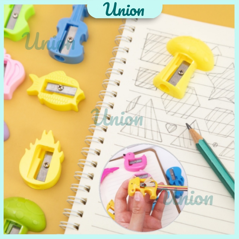 

UM Serutan Toples / Sharpener / Serutan Rautan Warna Warni Lucu Berkualitas / rautan tabung fancy / Rautan Serutan Anak / penyerut