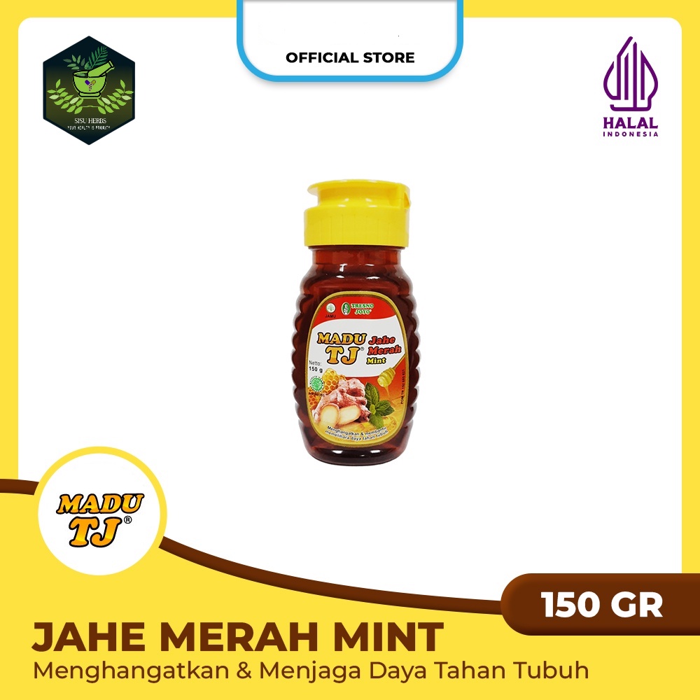 

Madu TJ Jahe Merah Mint 150gr - Menghangatkan & Menjaga Daya Tahan Tubuh ASLI