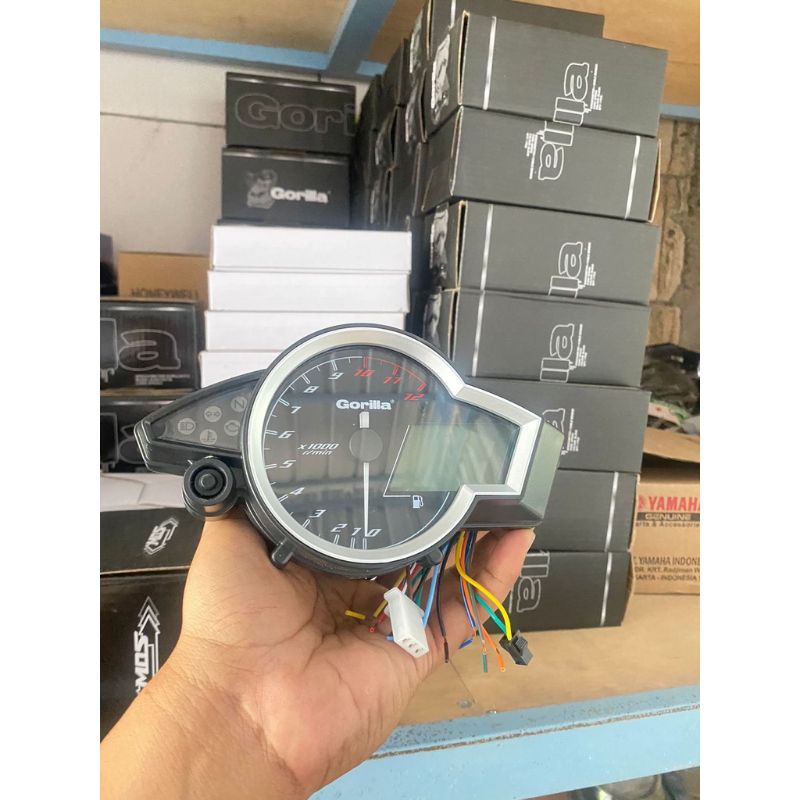 sppedo nvl spedometer digital yamaha vixion new import gorilla spidometer NVL digital sensor gorila 