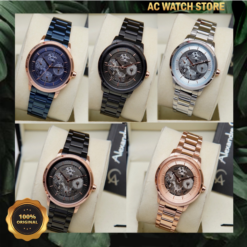 Alexandre Christie Ac 2a10 / ac2a10 Jam Tangan Wanita Original Garansi Resmi