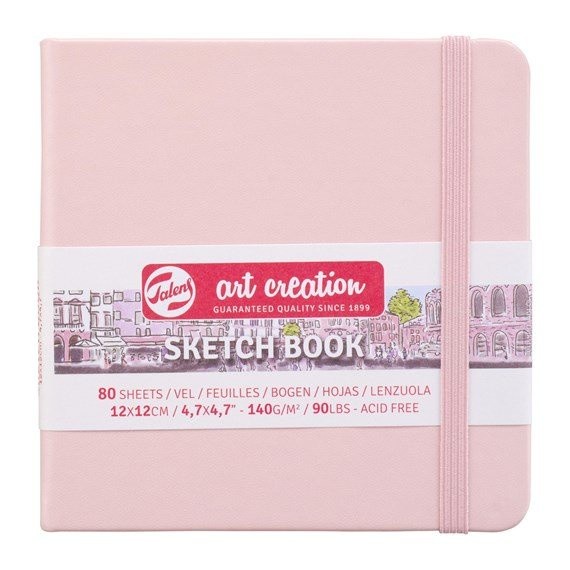 

Talens Art Creation Sketch Book 12x12 Hard Cover - White