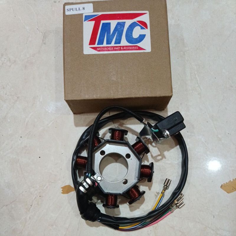 Spul Tossa viar 150 lama sepul 8 pole viar karya oil 150 tossa dll - Sparepart Viar online-