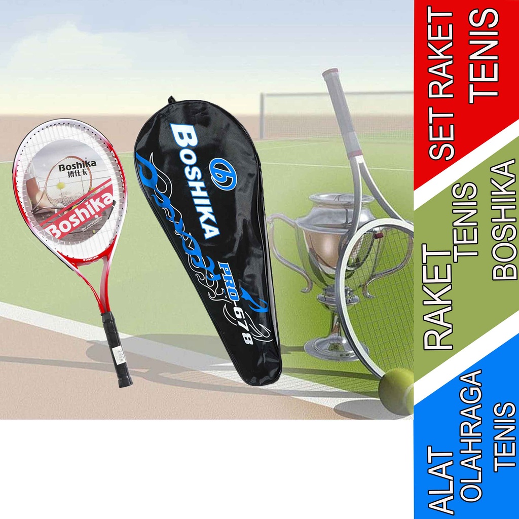 Alat Olahraga Tenis - Raket Tenis - Raket Tenis Boshika