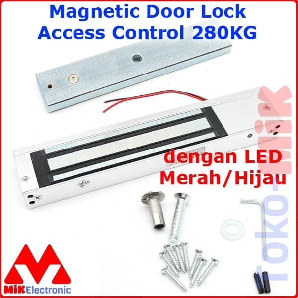 

MAGNETIC ELECTRIC DOOR LOCK PINTU ACCESS CONTROL 280 KG 280KG 600 LBS GT27