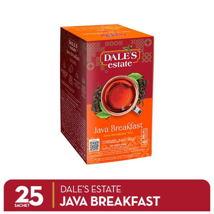 

Dale’s Estate Java Breakfast Envelopes 25s – Teh Celup