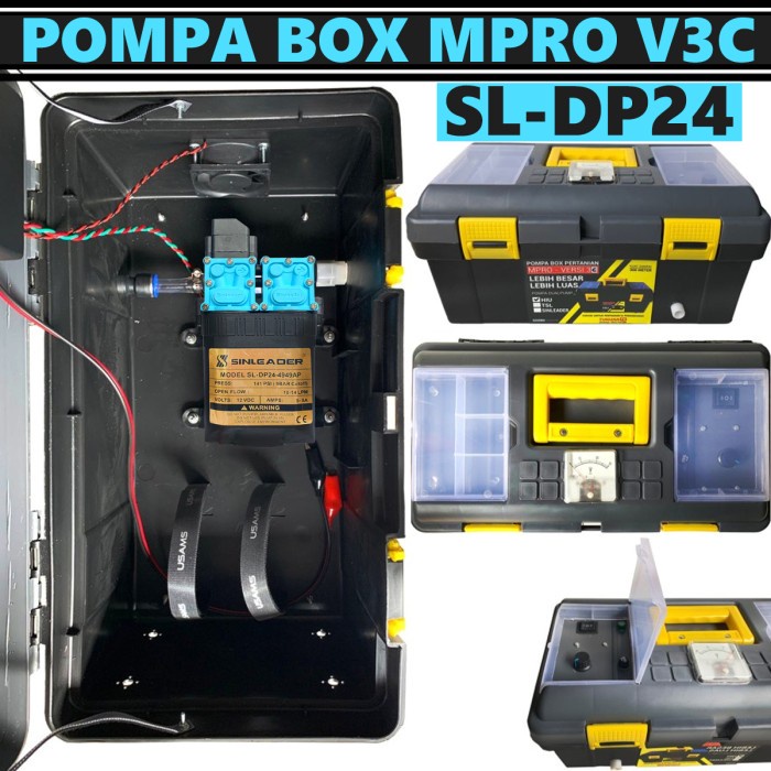 POMPA BOX PERTANIAN TANPA GENDONG MPRO 3C - MPRO V3C