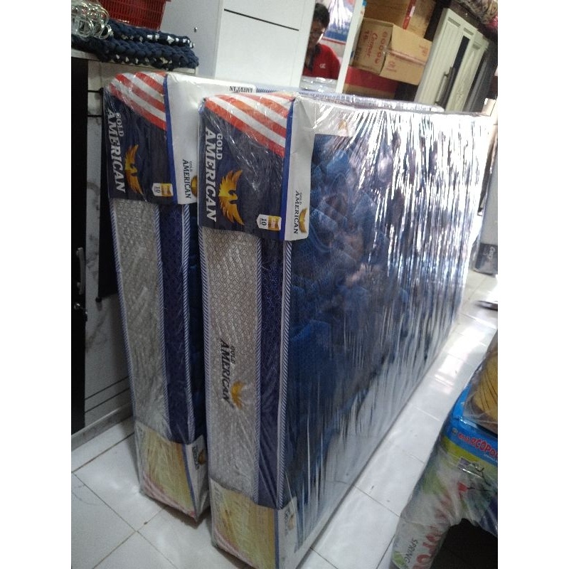 PROMO SPESIALkasur springbed 120x200 merk cozyland/gold american