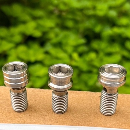 Baut banjo / Baut selang rem L kaliper & master rem bahan stainless ( RCB , Brembo, nissin samurai ,