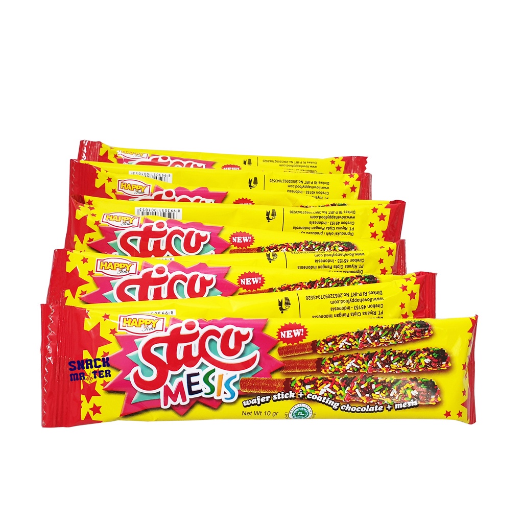 

Happy Time Stico Messes - Netto 10 bks x 10 gr.