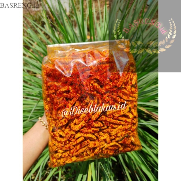 

Basreng pedas daun jeruk isi 1kg