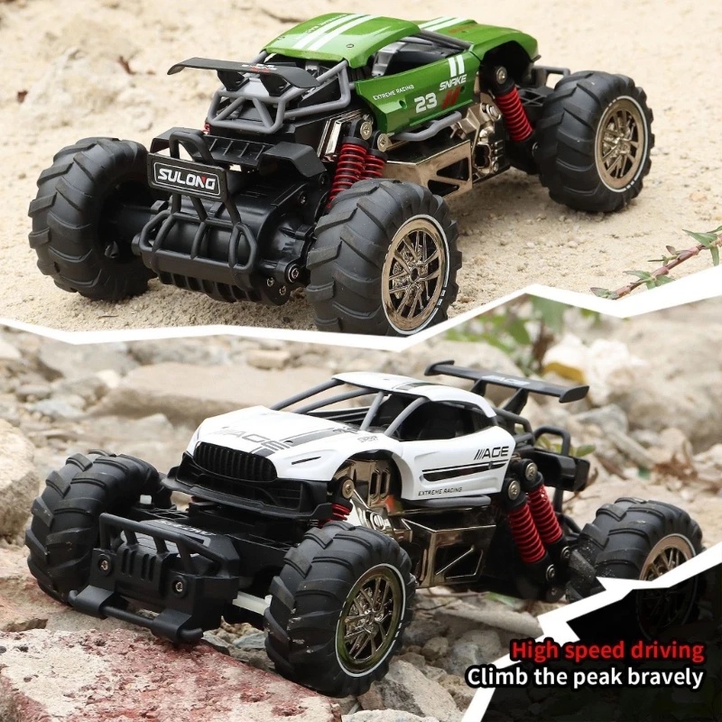 HaoYuan Sulong Toys 1:14 High Speed Metal Car RC 2.4Ghz Mobilan Offroad