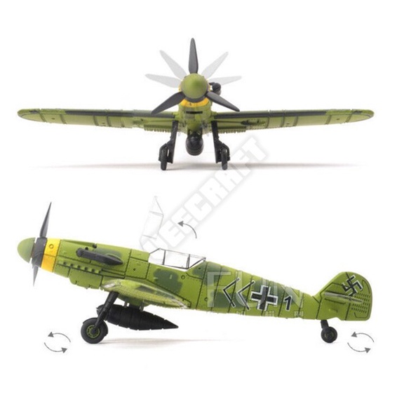 Model Kit Miniatur Pesawat Messerschmitt BF-109 Scale:1/48