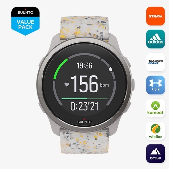 Original 100% SUUNTO 5 PEAK RIDGE SAND MULTICOLOR SS050736000 Smartwatch Original Garansi Resmi 2 Ta