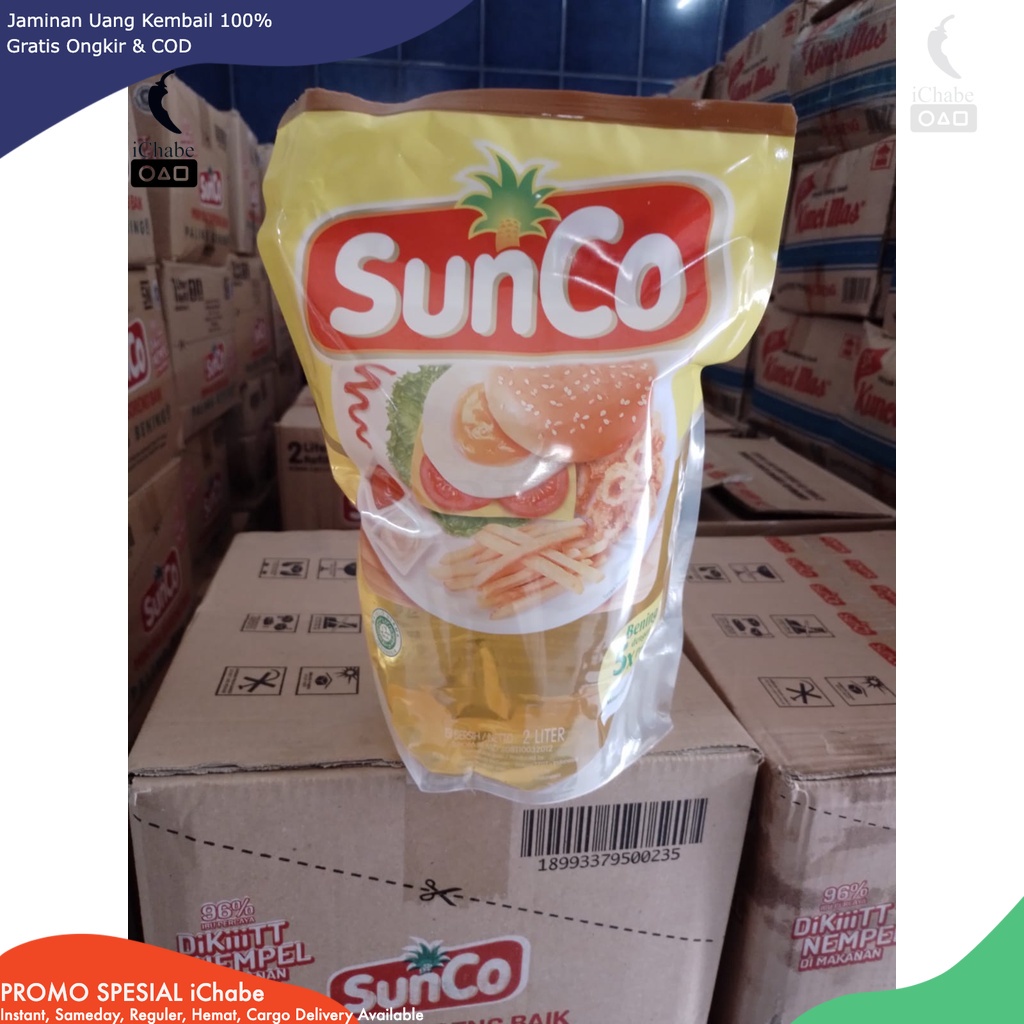 

(BISA COD) DS Minyak Goreng Sunco 2 Liter 2000ML