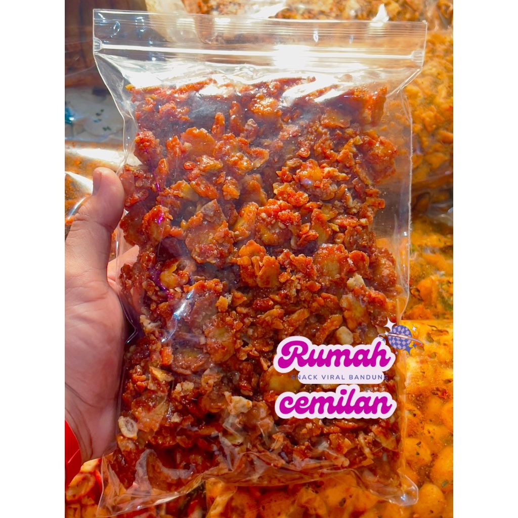 

EMPING MELINJO PEDAS MANIS BERAT 250 GRAM _ RUMAH CEMILAN