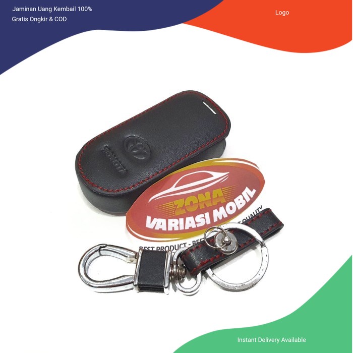 Sarung Kunci Remot Kulit All New Rush GR Sport 2022 Cover Leather Key Aksesoris mobil