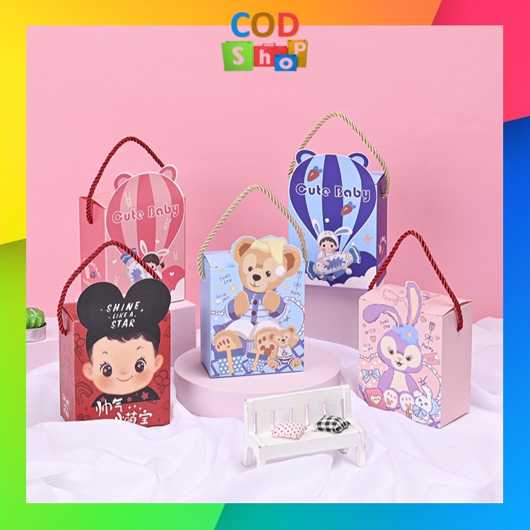 

COD - 6036 Paper Bag Ulang Tahun Anak / Goodie Bag Ulang Tahun / Tas Bingkisan Birthday / Goodie Bag Karakter Kartun Lucu