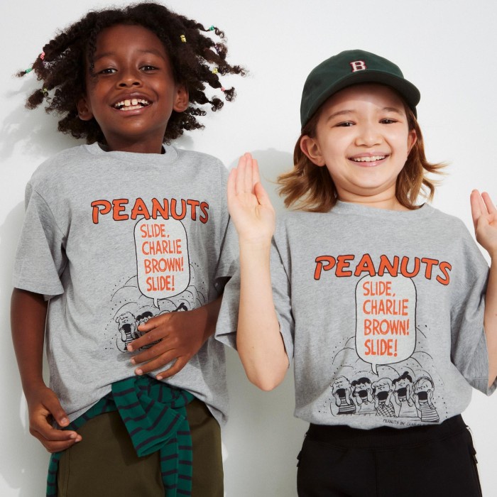UNIQLO KIDS UT Peanuts Lengan Pendek 464243 Anak