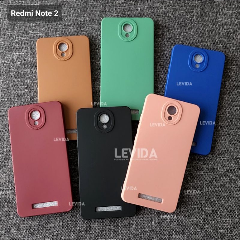 Case Redmi Note 2 Redmi Note 3 Redmi Note 4X Case Pro Kamera Case Slim BlackMatte Silikon Warna Case