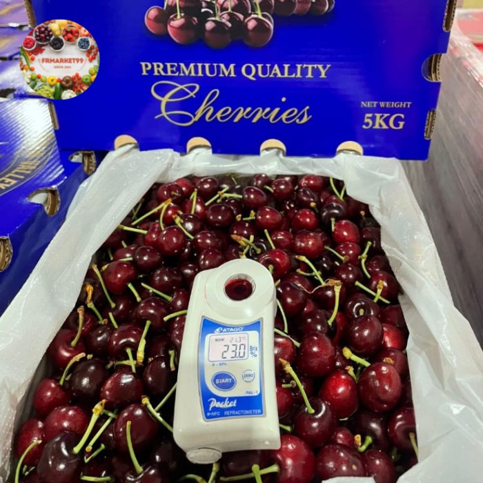 

Buah Cherry Merah Fresh Import Promo | Buah Ceri merah 500 grm