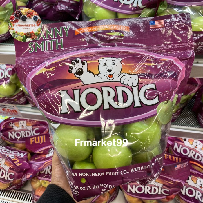 

Buah Apel Granny Smith Usa Nordic | Apel Hijau Granny Smith Premium