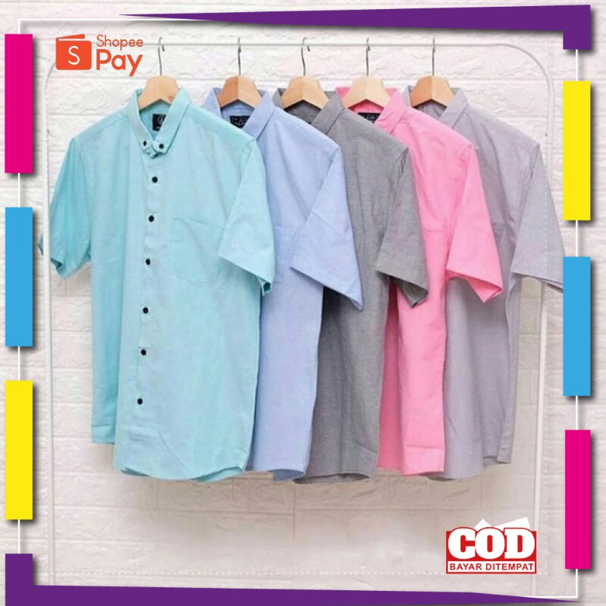PREMIUM KOREAN STYLE / Kemeja Pria Seragam Kerja M,L,XL,XXL,XXXL,4XL,5XL,6XL Jumbo