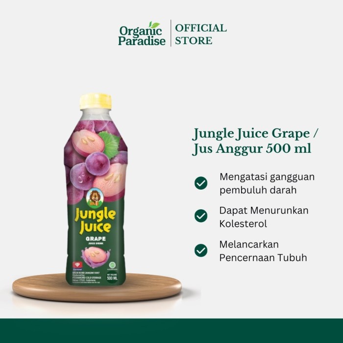 

Jungle Juice Grape 500 ml / Jus Anggur 500 ml