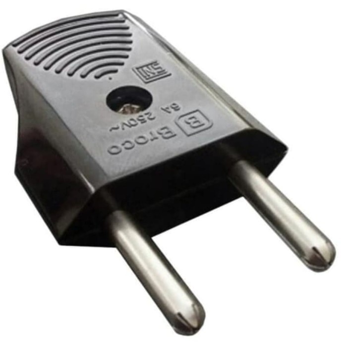 Pengganti Colokan / jek gepeng ke Bulat Broco Fitting NOMOY PET NJ-02 NJ-05 NJ-07 NJ10 NJ-11 NJ-20 -