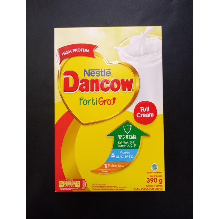 

DANCOW FORTIGRO SUSU BUBUK FULL CREAM 390 GRAM