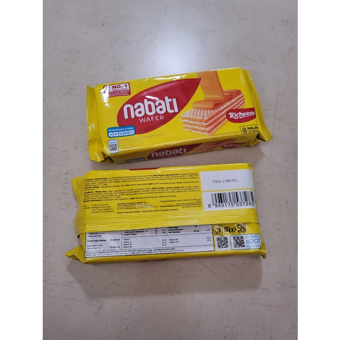 

NABATI RICHEESE KEJU 122 GRAM