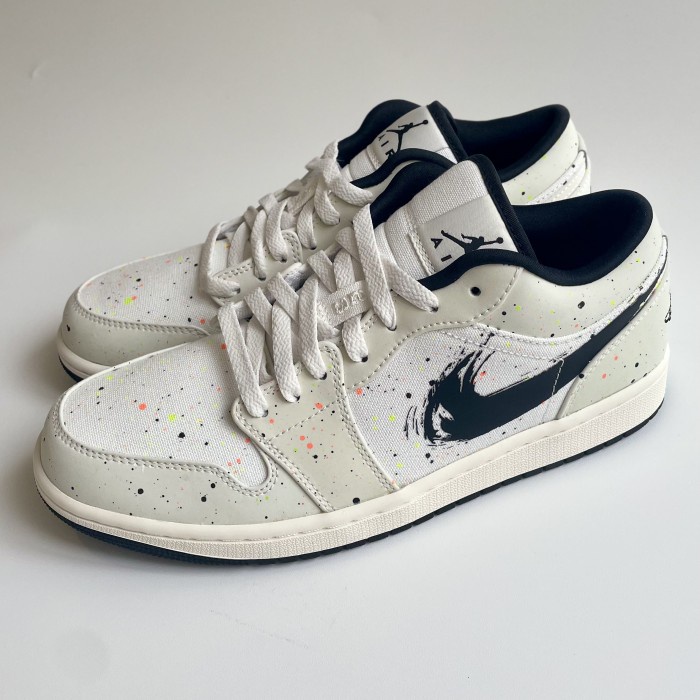 Air Jordan 1 Low Brushstroke (DM3528 100)