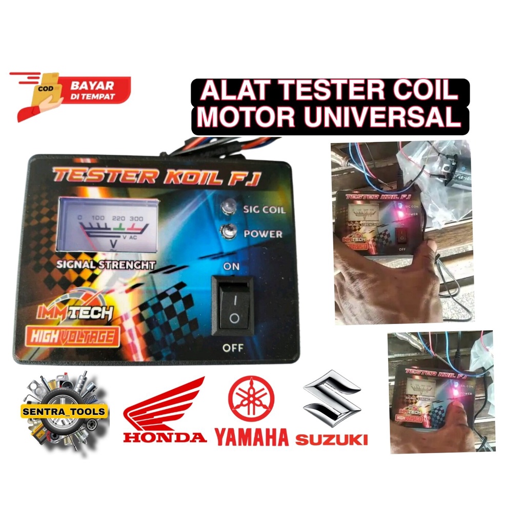 ALAT TESTER COIL MOTOR MOBIL INJEKSI