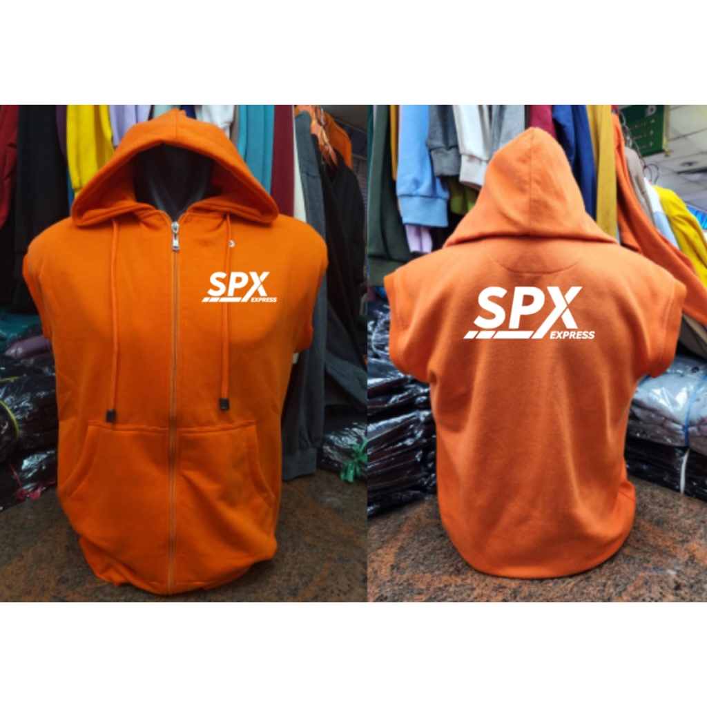 Jaket Hoodie ROMPi Resleting Sleting Zipper Ziper SPX Express Lekbong Singlet Mantel motor polos ind
