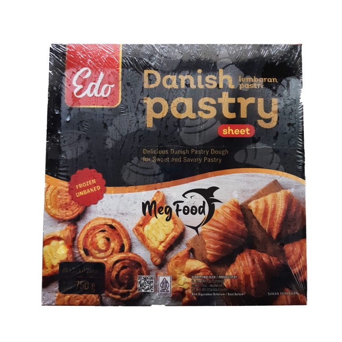 

Edo Danish Pastry Sheet | Lembaran Pastry 750g