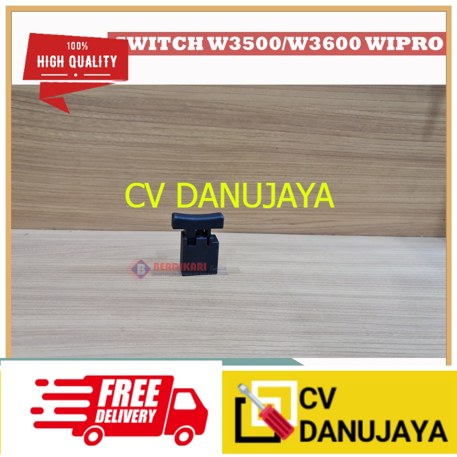 Switch Saklar Gerinda 5" 6" Wipro W3500 W3600 / W 3500 / W 3600 ORI