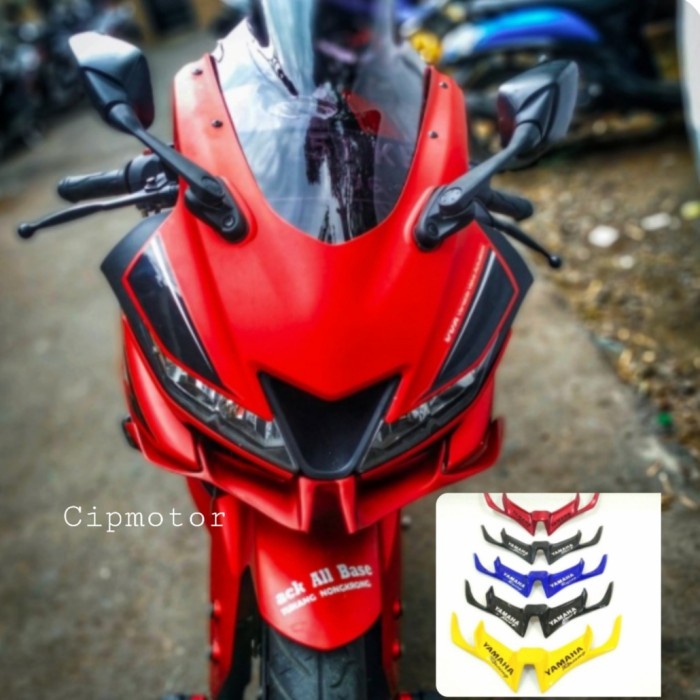 Winglet R15 V3 Hitam Doff Merah Biru Kuning Putih