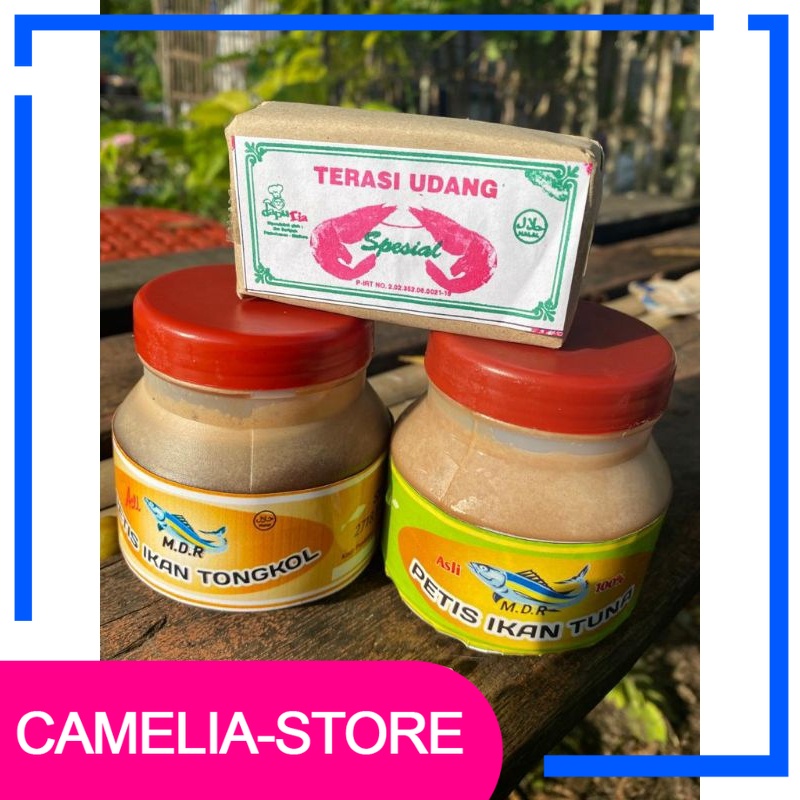 

(Camelia) Paket enak Tongkol 300gr TUNA 300gr gratis TERASi