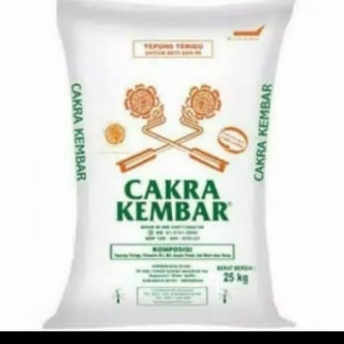 

[Big Sale] terigu cakra kembar 25kg
