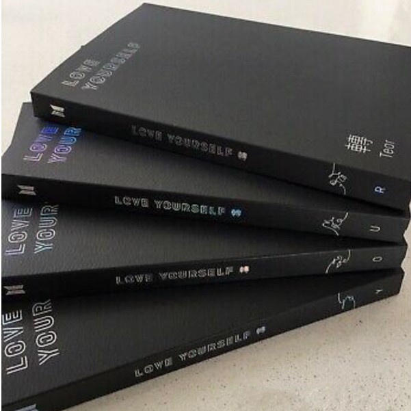 (FULLSET) BTS TEAR LOVE YOURSELF UNSEALED OFFICIAL ALBUM - R ver, album only