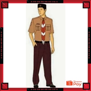 12.12 SERAGAM SALE / 1 stel SERAGAM PRAMUKA PEMBINA LAKI LAKI /SERAGAM PRAMUKA GURU /SERAGAM PRAMUKA