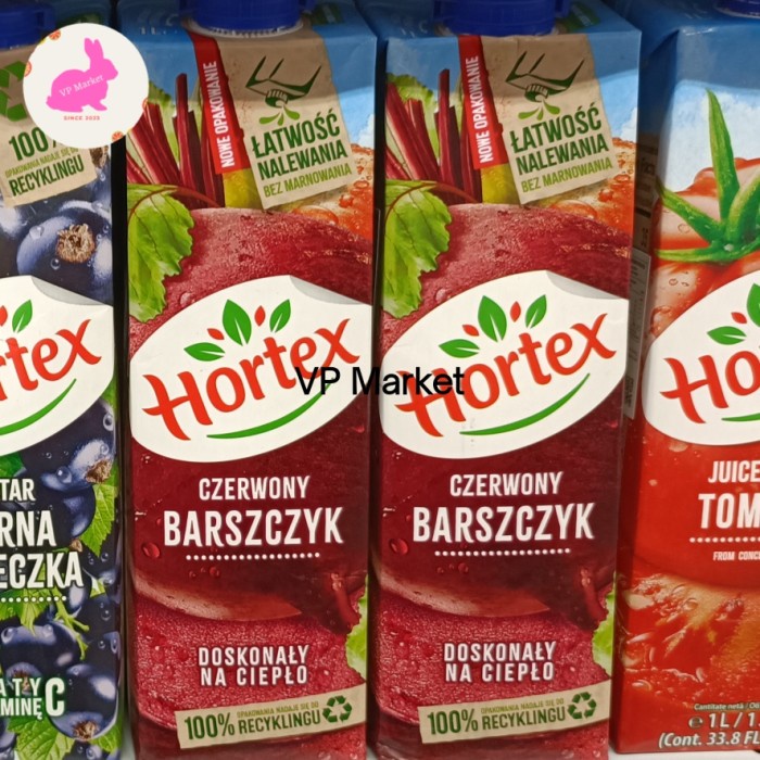 

Hortex Czerwony Barszczyk Juice 1Liter | Jus Apple Beetroot