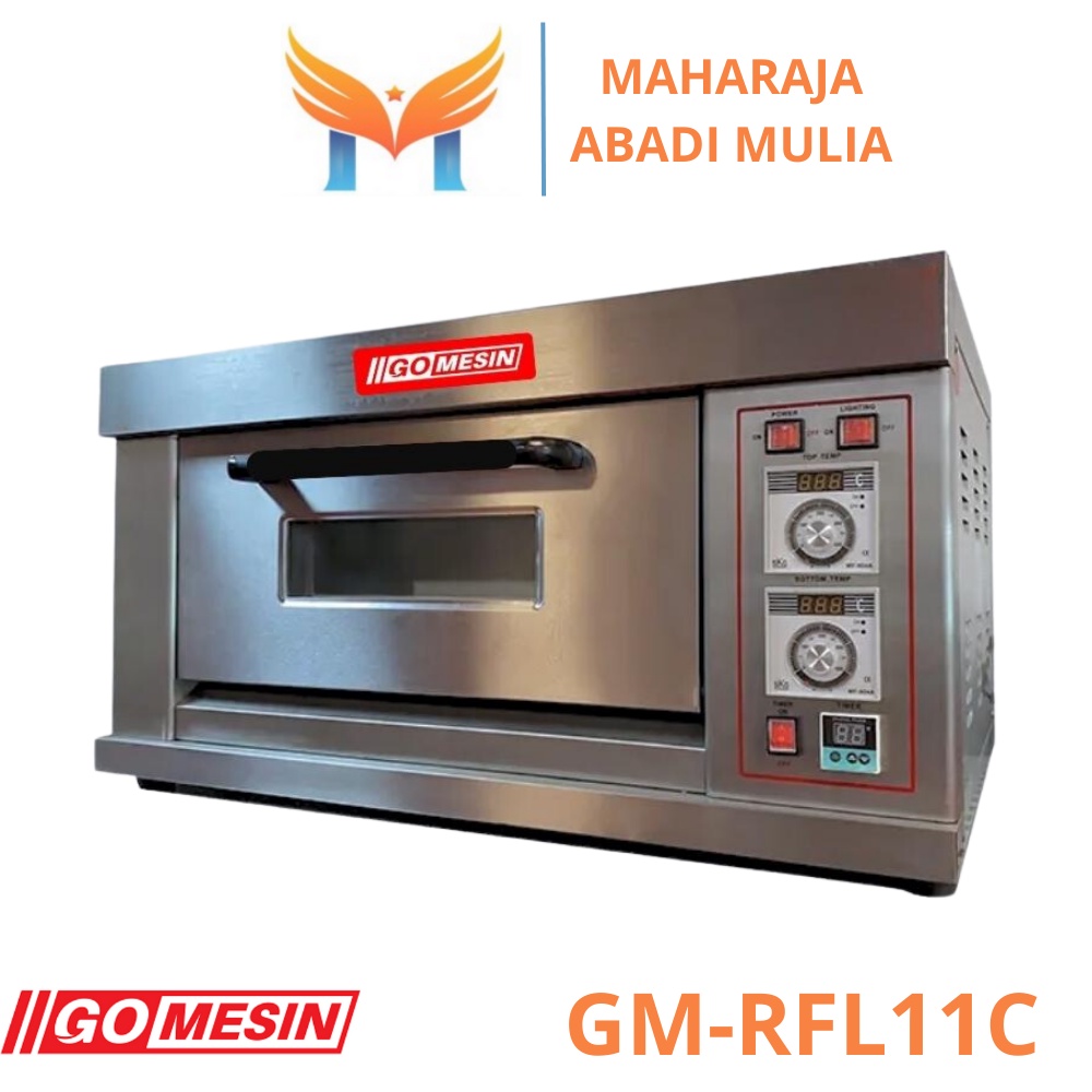 Oven Gas Roti Gomesin Gm-Rfl11c Oven Roti Gas 1 Deck 1 Tray