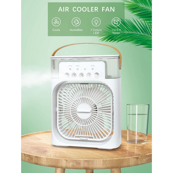 Kipas Pendingin AC Cooler Mini Portable Ruangan Super Dingin Mini Cooler Fan Mobil