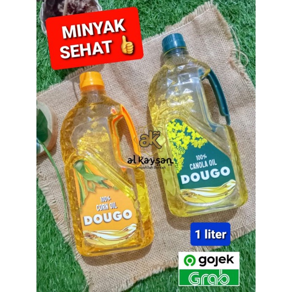 

COD DOUGO CANOLA OIL / CORN OIL MINYAK KANOLA /JAGUNG 1 LITER HARGA PROMO HALAL