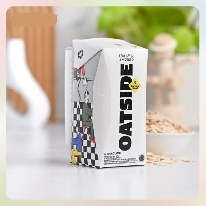 

Oatside Oat Milk 200 Ml Straw