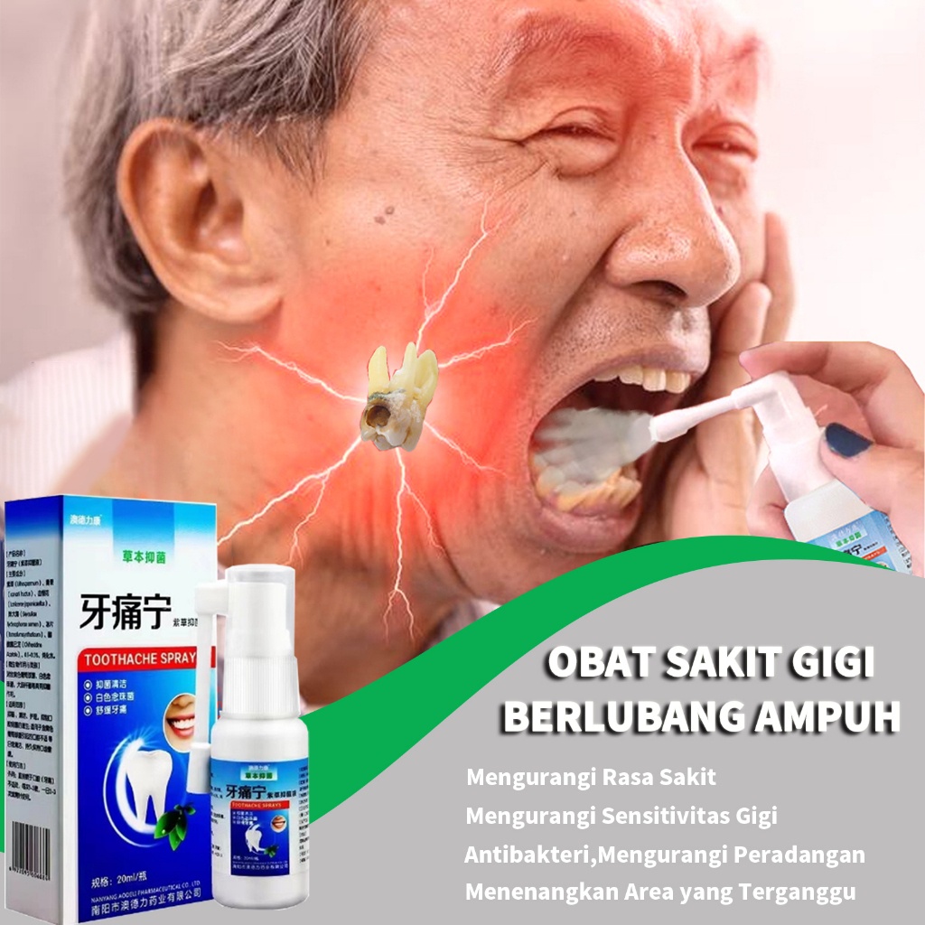 COD Obat sakit gigi berlubang ampuh obat gusi bengkak obat sakit gigi anak obat sakit gigi semprot 2