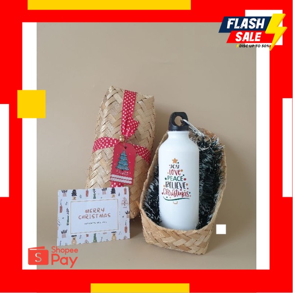 

12.12 SALE |Hampers Natal 2022 Parsel Tahun Baru Christmas Gift Kado Mug Santa Tumbler Hardbox Kue Kering