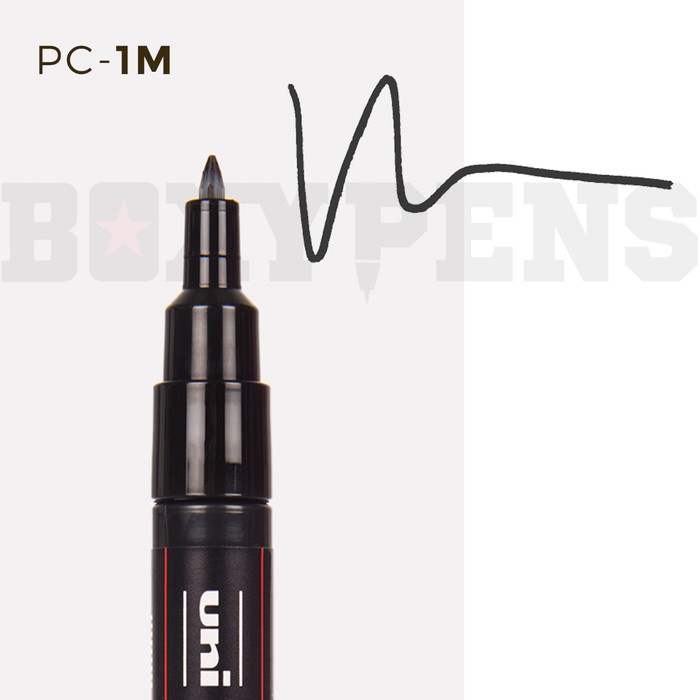 

Uni Posca Paint Marker PC-1M - Extra Fine Point 0.7 mm Beige